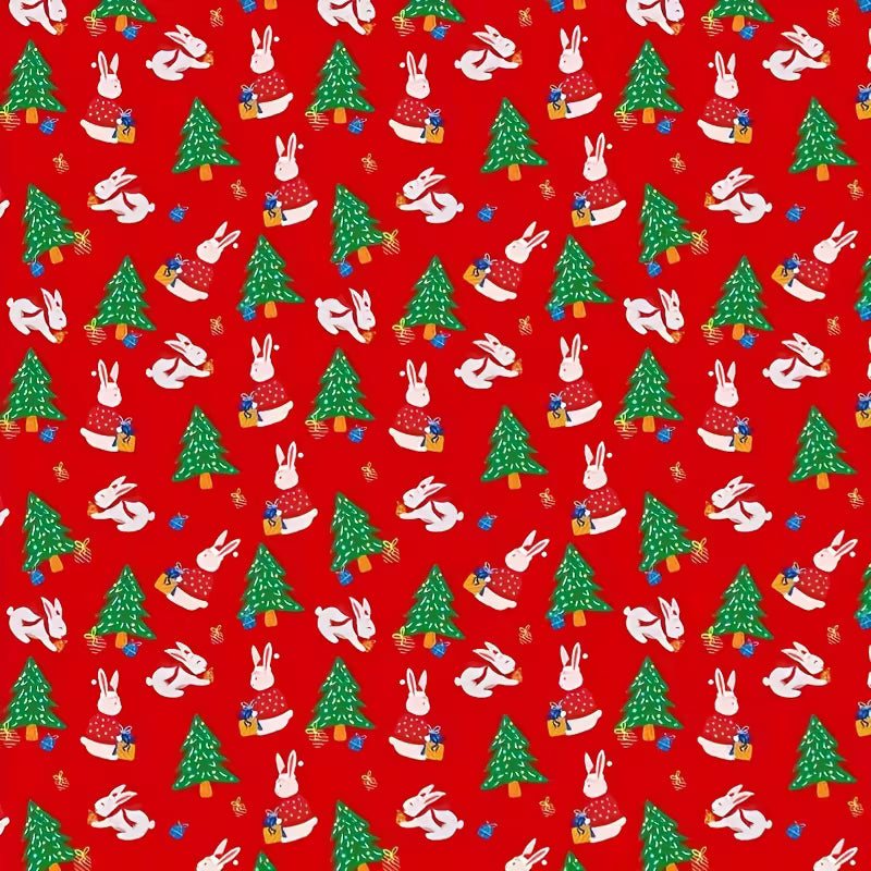 Christmas Wall Decoration Stickers & Wrapping Paper (2pcs)