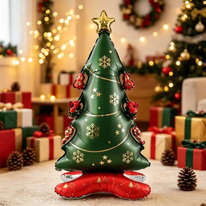 Large Standing Christmas Tree Balloon