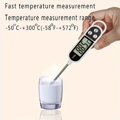 Digital Food Thermometer with LCD Display