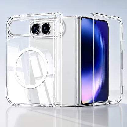 Ultra-Thin Clear Magnetic Case for iPhone Duo