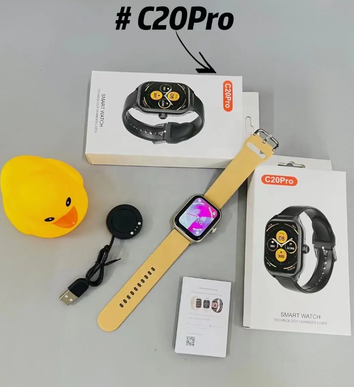 C20 Pro Smart Watch – Calls, Fitness &amp; Sleep Tracking
