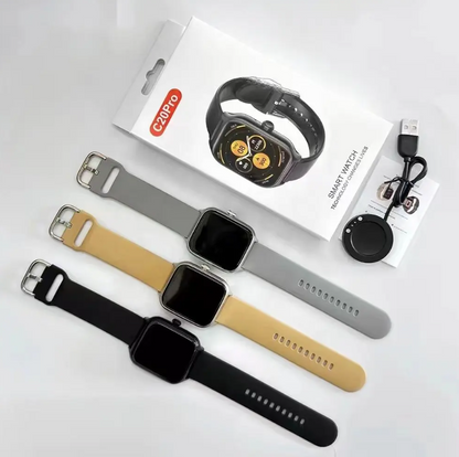 C20 Pro Smart Watch – Calls, Fitness &amp; Sleep Tracking