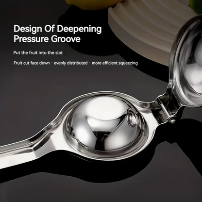 Stainless Steel Handheld Lemon &amp; Orange Squeezer
