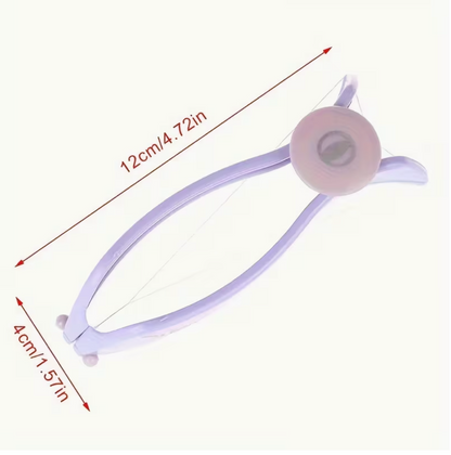 Spring Coil Facial Hair Remover – Threading Tool