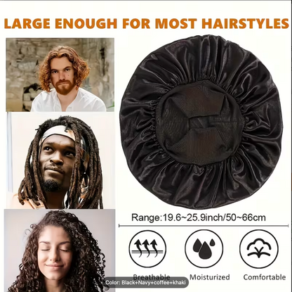 Satin-Lined Sleep Beanie – Hair Protection Night Cap